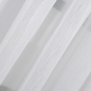 White Linen Curtains, Living Room Sheer Curtain, Back Tab, Grommet, Custom Drapery Panels for Living Room and Bedroom, Pleated Curtains
