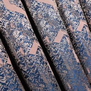 Blackout Blue Luxury Velvet Gothic Curtains, Witchy Velvet Drapes, Velvet Curtain, Blue Goth Home Curtains, Blackout Curtains Panel