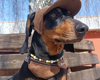 Corduroy Dog Baseball Hat: Adjustable Sun Cap With Ear Holes - Etsy