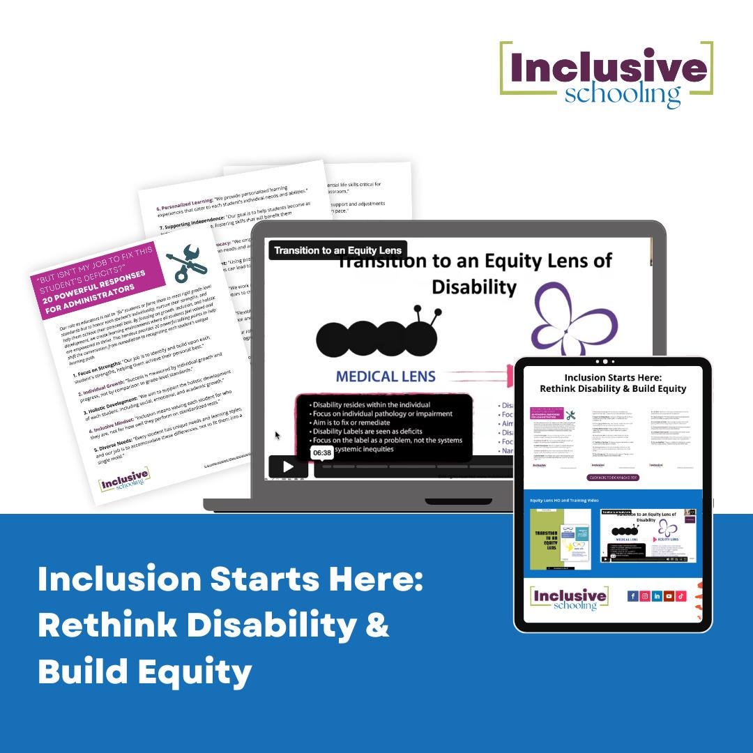 Inclusion Starts Here | Rethink Disability and Build Equity in Schools ...