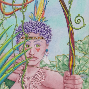 Nazca Woman *Fine Art Print*