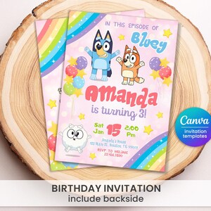 Paw-ty Editable Invitation, puppies Printable Birthday Invite boy girl, puppy invitation, dog invite, pool party Birthday Invite template