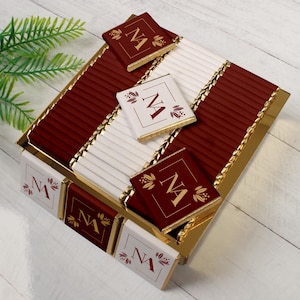 Wedding Chocolate Favors, Engagement Party Favors, Custom Bridal Shower Chocolates, Personalized Wedding Gifts, Elegant Chocolate Favors