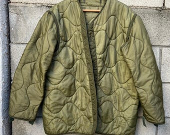 Military jacket liner