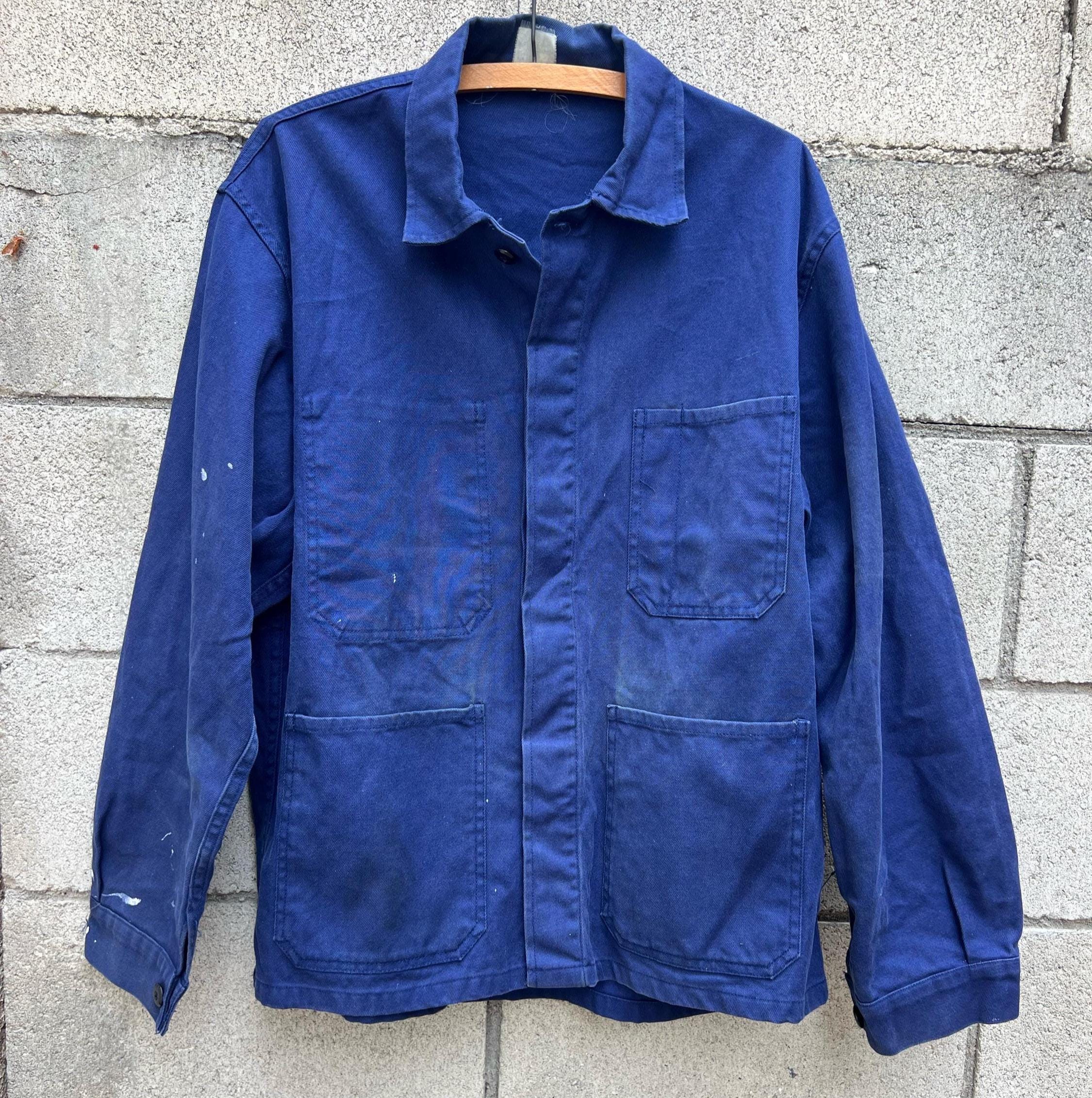 French Vintage Workwear Jacket - Etsy