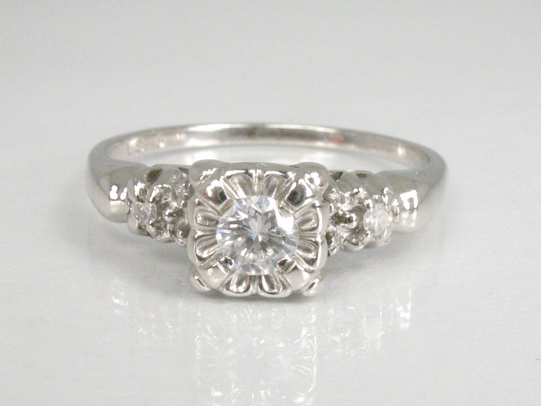 Illusion head engagement best sale ring