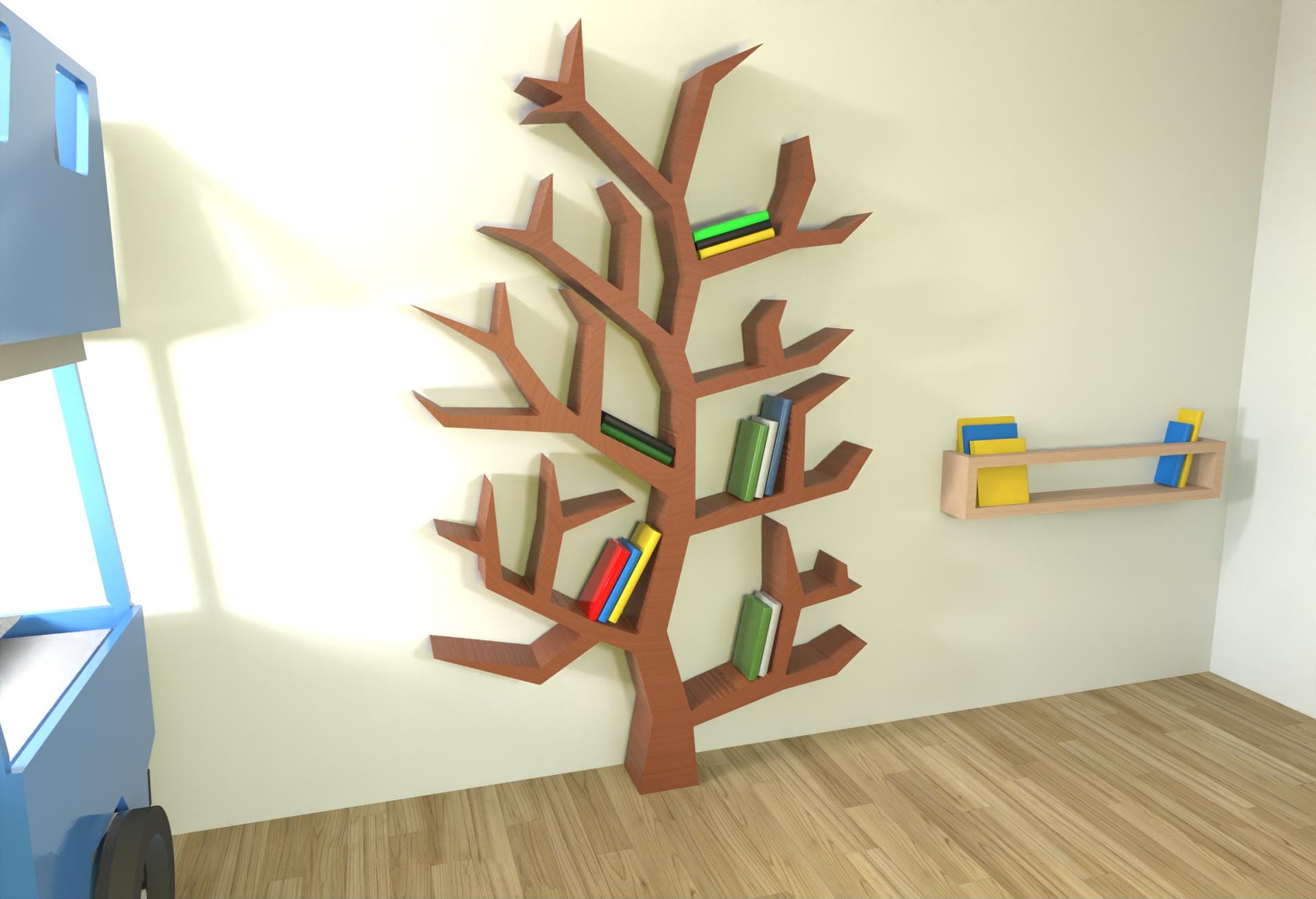 Tree bookcase - Etsy 日本