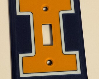 Illuminati Universität Lichtschalter Abdeckplatte