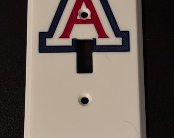 アリゾナ大学ワイルドキャッツのライトスイッチカバープレート