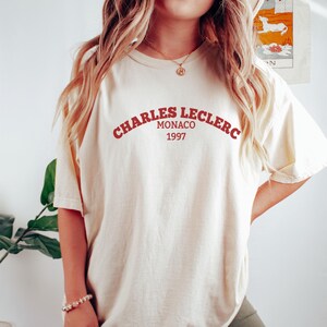 Charles Leclerc Formula One Sweatshirt, F1 Shirt, F1 Two Sides Shirt, Charles Leclerc Shirt, Charles Leclerc F1 Shirt, Charles Leclerc 16