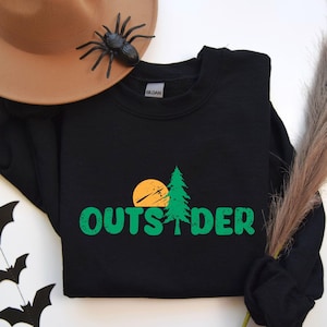 Outsider Sweatshirt, Outsider Life, Mountain Sweatshirt, Nature Shirt, Outdoor Enthusiast Sweatshirt, Hiking Shirt, Trendy Outsider Tee