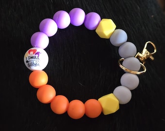 Wristlet keychain