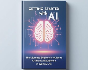 AI for Beginners eBook – Learn Artificial Intelligence Basics, ChatGPT & Tools Guide – Digital Download PDF