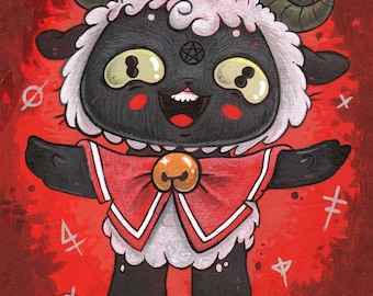 Lambert - Cult of the Lamb high quality art print 8x10