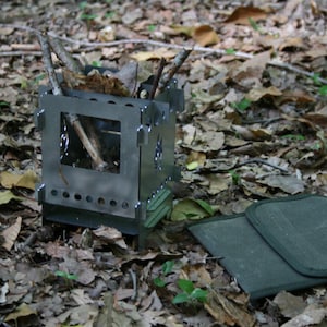 Portable Fire Pit - Outdoor, Camping & Backyard