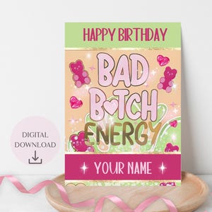Carte Plouise personnalisée fille carte d'anniversaire pour jeunes filles carte de voeux rose p louise cadeau anniversaire fille carte personnalisée maquillage