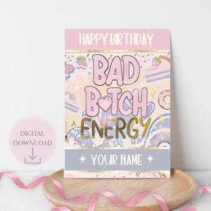 Carte Plouise personnalisée fille carte d'anniversaire pour jeunes filles carte de voeux rose p louise cadeau anniversaire fille carte personnalisée maquillage