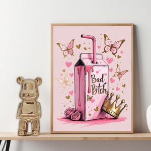 P louise inspired wall art in 3:4 ratio,  wall decor, digital print