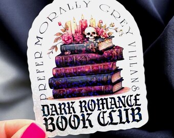 Dark Romance Book Club Sticker- Bookish Stickers