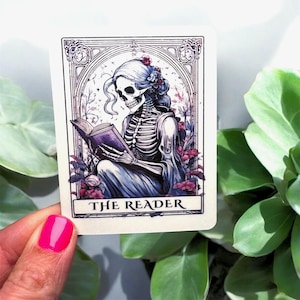 The Reader Sticker- Bookish Stickers