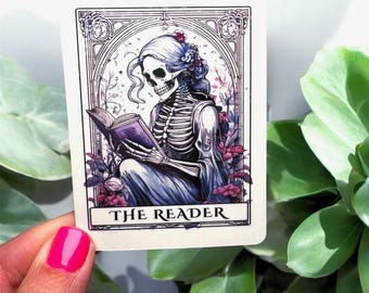The Reader Sticker- Bookish Stickers