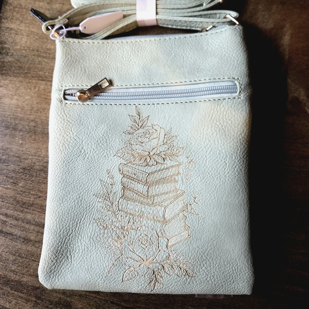 Purse Ereader Book Lover Crossbody Bag: Agave Green Kindle/ereader Purse - Etsy