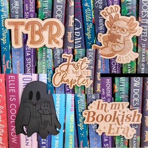 Bookshelf Décor, TBR Sign, Library Sign, Fantasy Sign, Romance Sign, Bookshelf Decoration, Bookshelf Sign, Personal Library