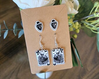 Reading-skeletoorbellen: boekenliefhebber cadeau, sterlingzilver