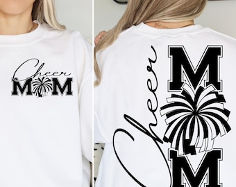 Cheer Mom Svg Png, Game Day, Cheerleader Design (Digital Download)