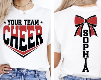 Cheer Team SVG PNG, Custom Shirt Design (Digital Download)