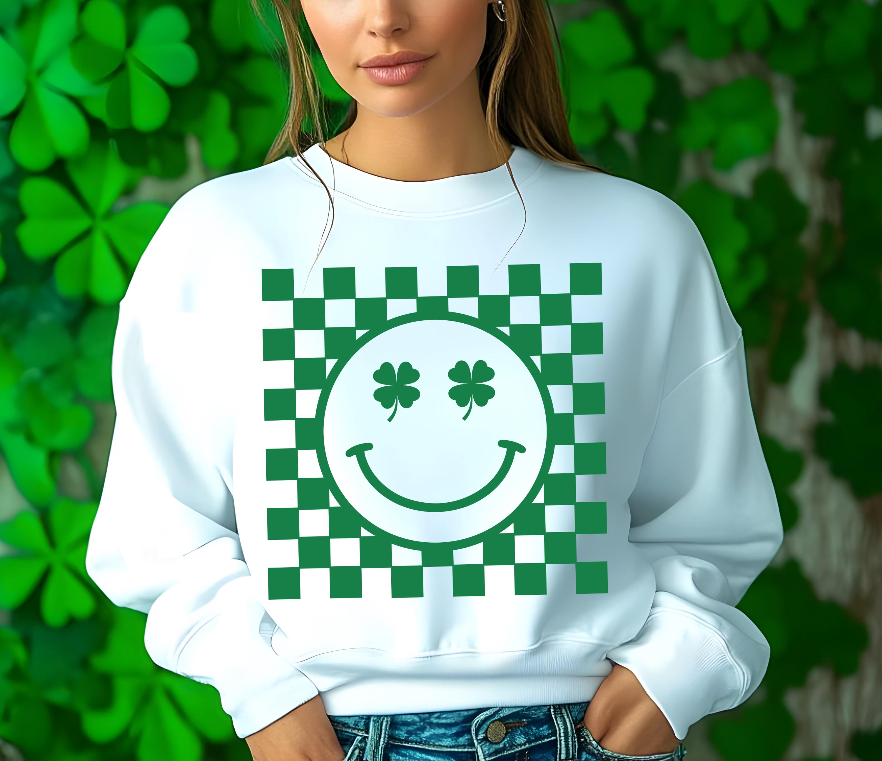 Smile Face Clover - Etsy