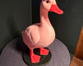 PINK 7” Mini Desk Duck