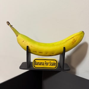 Banana For Scale Stand ONLY (provide your own banana)