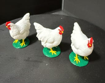 1.5” Micro Desk Chicken