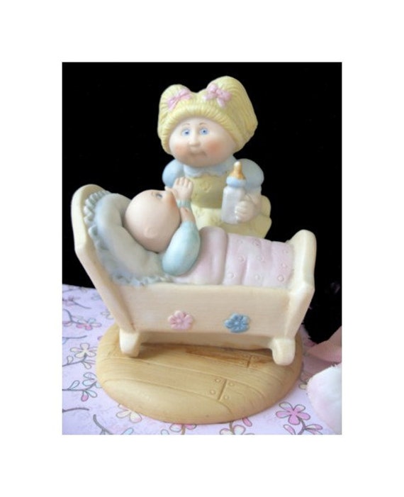 vintage cabbage patch figurines