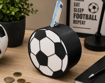 Football Money Box, Gift – Gift Idea for Children, Football Fans, Football Coaches
