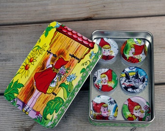 Little Red Riding Hood Magnet Set