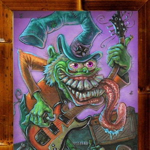 The Captain / Fink Monster / Rat Fink Art /  Art Print Poster 8&quot;X10&quot;