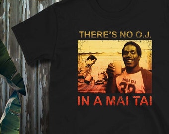 Mai Tai Shirt Orang Juice OJ Short-Sleeve Tiki Bar Tropical Drink Unisex T-Shirt