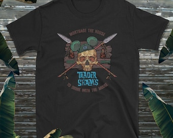 Trader Sham&#39;s Tiki Bar Parody Short-Sleeve Unisex T-Shirt