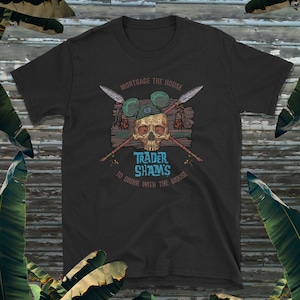 Trader Sham&#39;s Tiki Bar Parody Short-Sleeve Unisex T-Shirt