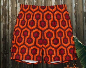 Tiki Hotel Horror shorts Men's swim trunks