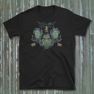 Shrunken Heads T-Shirt, Traded Heads, Tiki Adventure Shirt Short-Sleeve Unisex T-Shirt
