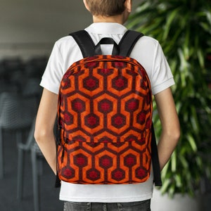 Tiki Hotel Backpack Horror Tiki Bar Vacation Themepark Backpack