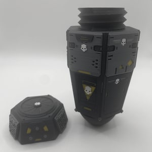 Helldivers 2 Hellpod Container / 3D Printed Cosplay Replica Prop Videogame