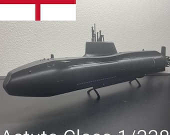 Astute Class Submarine 1/228 (FOR DISPLAY) / Military Great Britain Navy