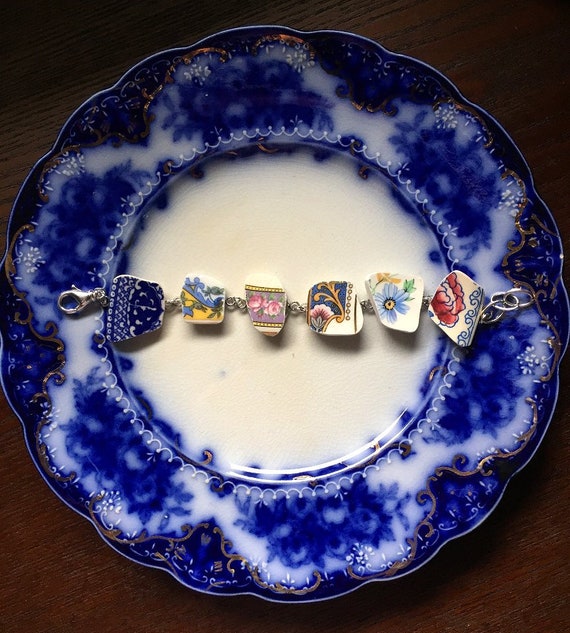 Jewelry made out outlet of china plates