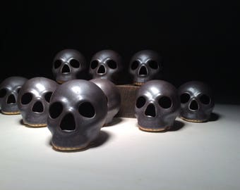 Iron Oxide Skulls