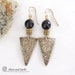 see more listings in the GOLD BRASS EARRINGS section