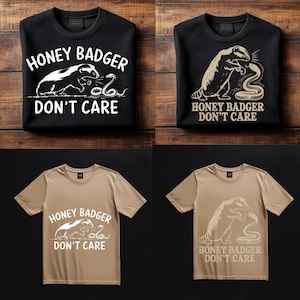 Honey Badger PNG Clipart: African Animal Design (Digital Download 4500x4500px)